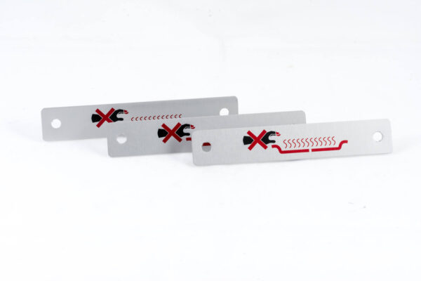 Label, Hot Warning, Set of 3 - CCQ/E