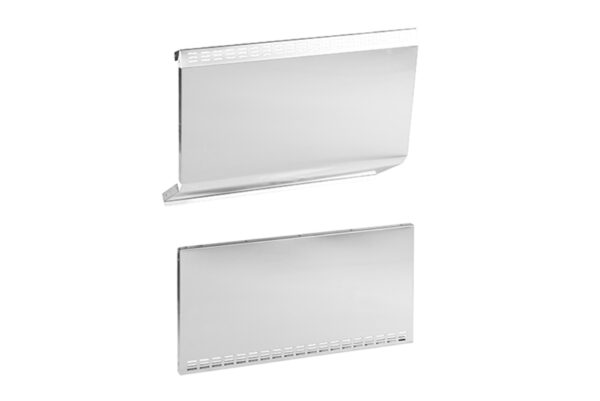 Panel, Foot and Knee Set, #4 Finish Stainless Steel - ICON