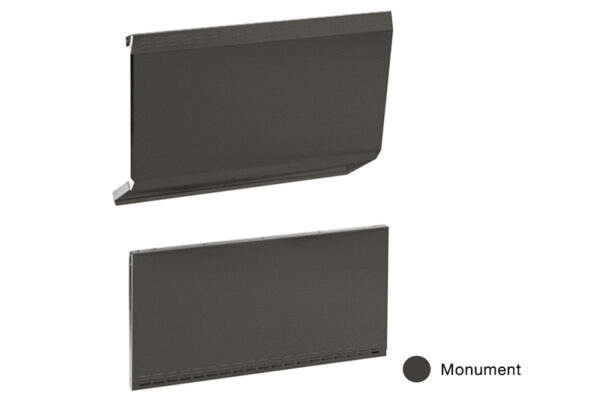 Panel, Foot and Knee Set, Monument Powder Coat - ICON