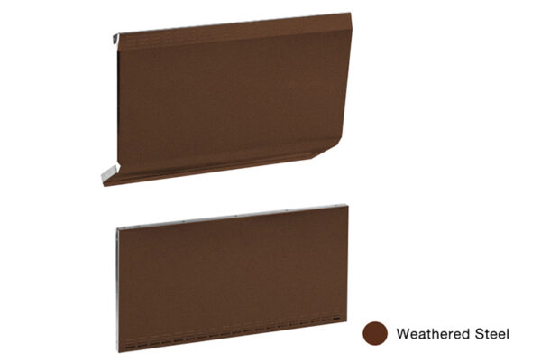 Panel, Foot and Knee Set, Weathered Steel Powder Coat - ICON