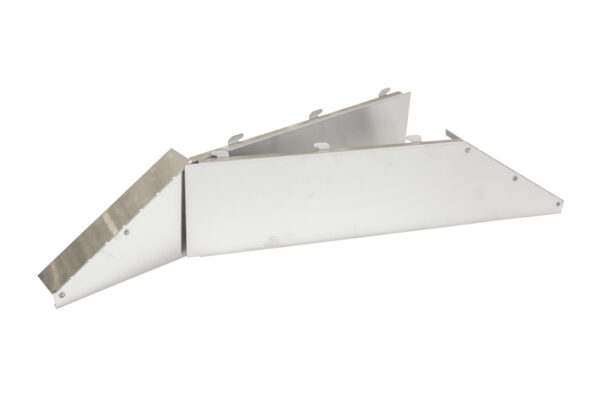 Infill Panel Set, Left and Right, #4 Finish Stainless Steel - ICON