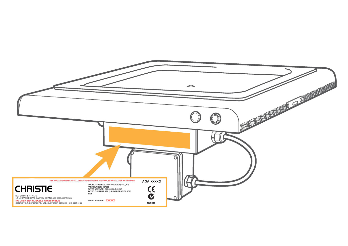 CC2 model barbecue